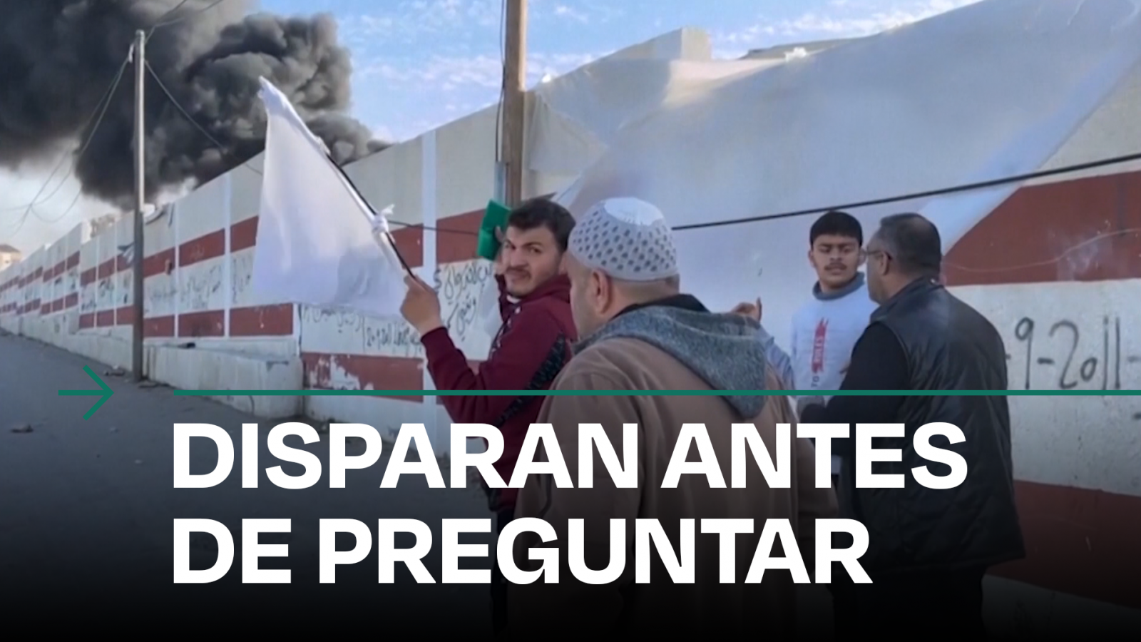 Israel mata a un palestino que llevaba una bandera blanca en la Franja de Gaza - Modo Digital | Ver