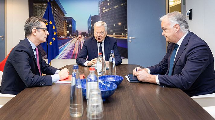 Telediario 2 - Bolaños y Pons acuerdan reunirse de nuevo para renovar el CGPJ