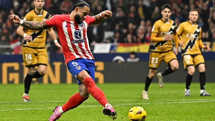 Atlético - Rayo: resumen del partido, 20ª jornada de Liga