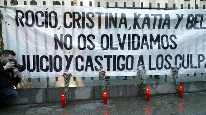 Telediario 1 - Caso del Madrid Arena