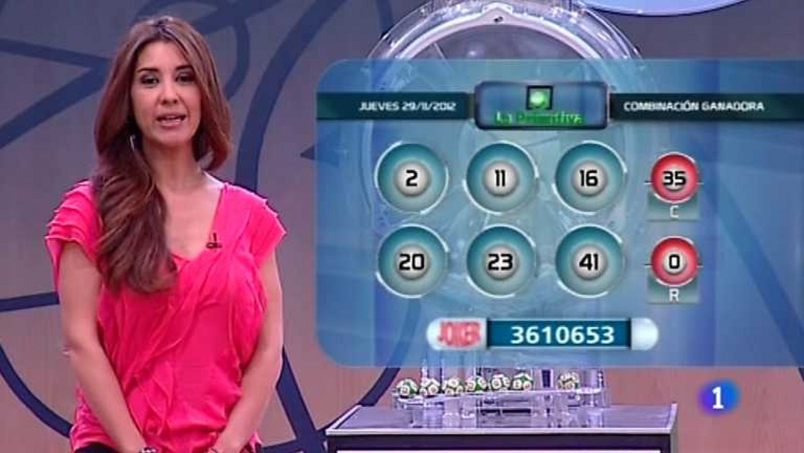 Loterías: Lotería Nacional + Primitiva - 29/11/12 | RTVE Play