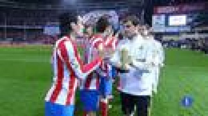 Telediario 1 - El derbi madrileño con dos puertas