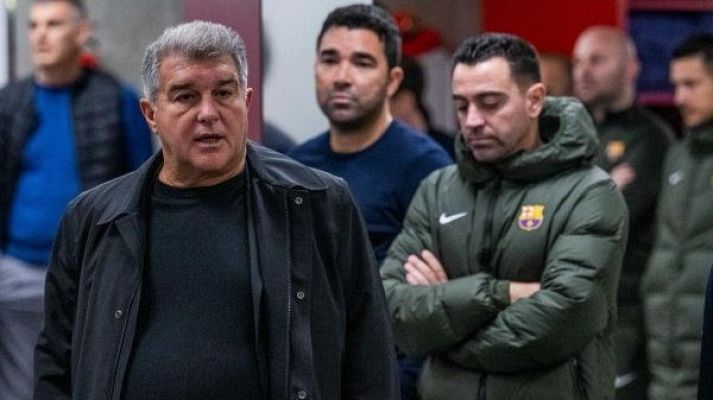 Laporta: "Si el entrenador del Barça no fuese Xavi, ya lo habría destituído"