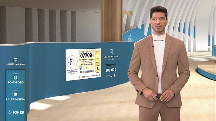 Loterías - Sorteo de la Lotería Nacional del 03/02/2024