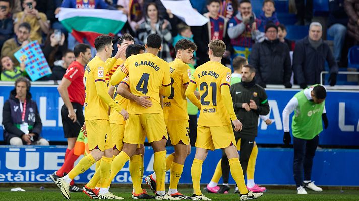 Resúmenes de LaLiga - Alavés - FC Barcelona: resumen del partido, 23ª jornada