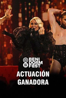 Benidorm Fest - Nebulossa canta "ZORRA" como ganadora