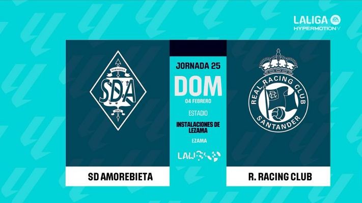Resúmenes de LaLiga - Amorebieta - Racing Club: resumen del partido de la 25ª jornada de Liga