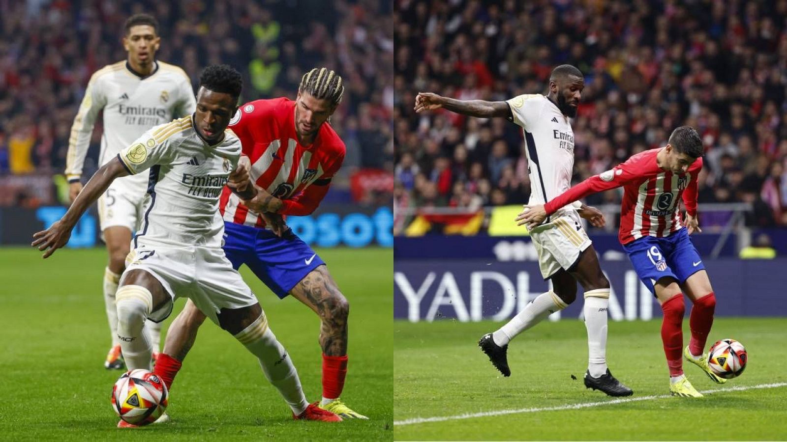 Vinícius vs Atleti y Morata vs Real Madrid: dos delanteros "supermotivados"