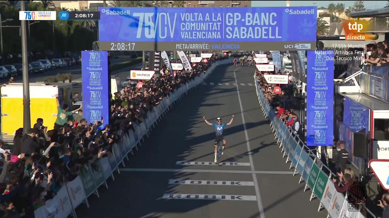 Will Barta gana en solitario la última etapa de la Volta a la Comunitat Valenciana