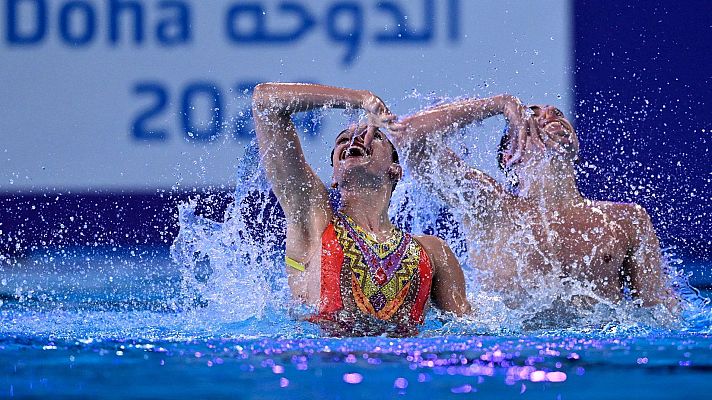Natación - Campeonato del Mundo. Final dúo técnico mixto