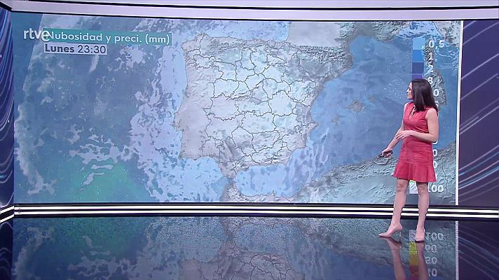 El tiempo - Intervalos de viento fuerte de madrugada en el Estrecho