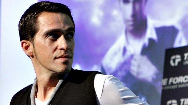 Telediario 1 - Contador tiene un Plan B por si acaso no puede disputar el Tour