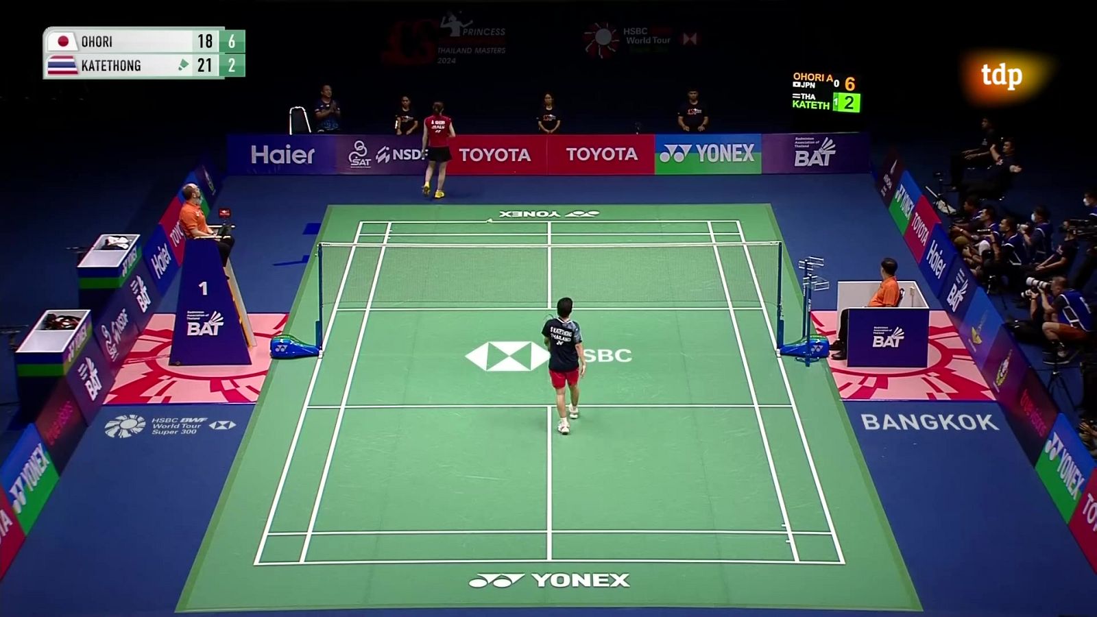 Badminton - World Tour Super 300 Thailand Master. Final individual femenina  - ver ahora