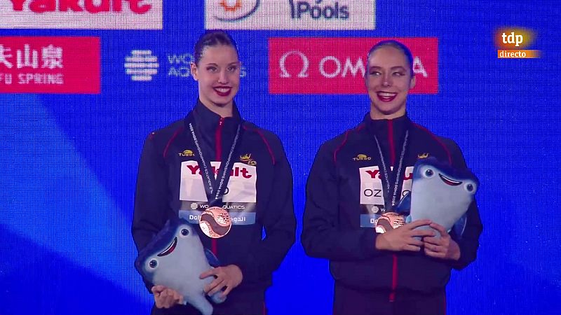 Iris Ti y Alisa Ozhogina se suben al podio en el Mundial de Doha