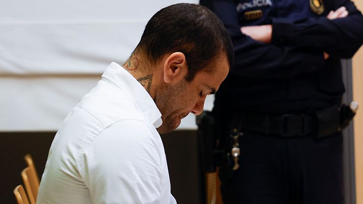 Telediario 1 - Alves pide anular su juicio por agresión sexual y alega que se ha vulnerado su presunción de inocencia