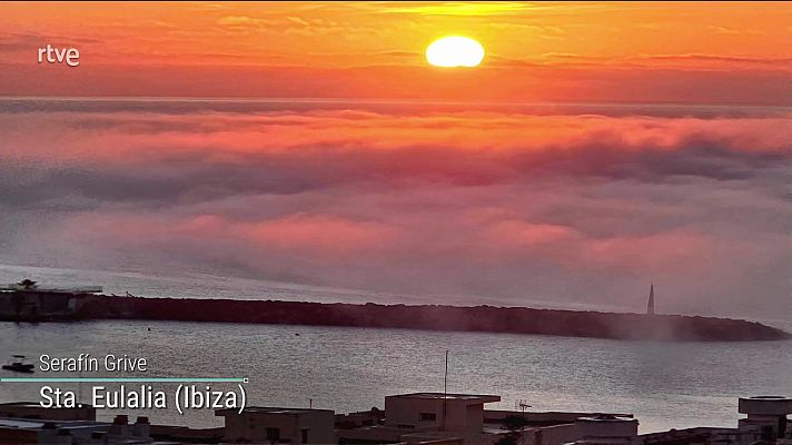 Nieblas localmente persistentes en la meseta Norte y cuenca del Ebro