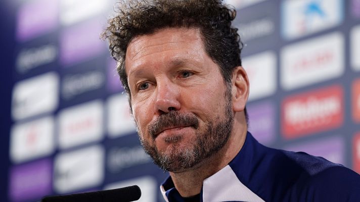 Fútbol - Simeone: "Veo la eliminatoria como un partido largo"