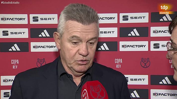 Copa del Rey - Javier Aguirre, tras el empate ante la Real: "Nos vamos satisfechos"
