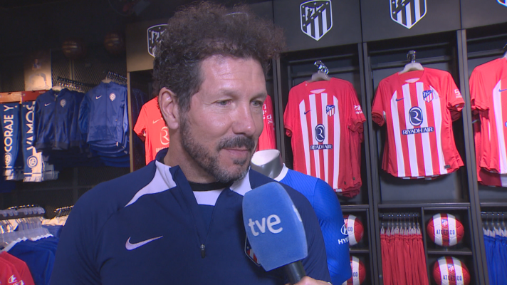 Fútbol - Simeone: "Necesitamos el empuje y la fuerza de nuestra gente"