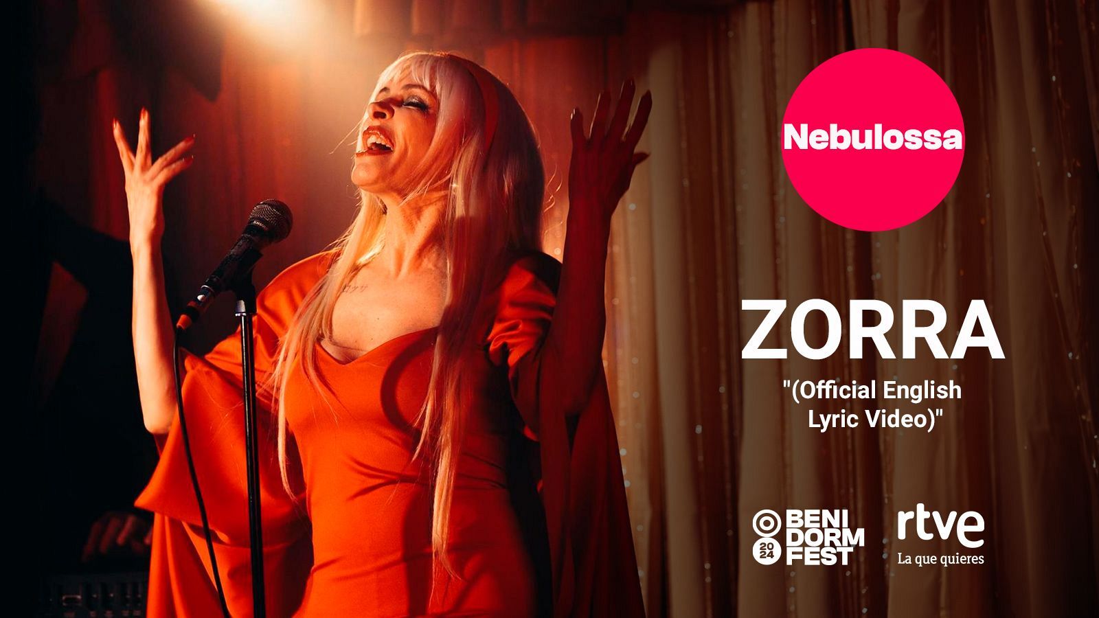 Eurovisión 2024 | Zorra" de Nebulossa, videoclip oficial (Traducción al inglés) - Eurovisión | Ver