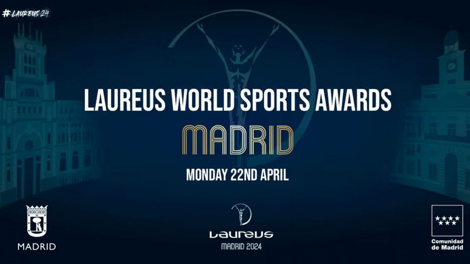 Premios Laureus 2024: Madrid será la sede de la gala el 22 abril