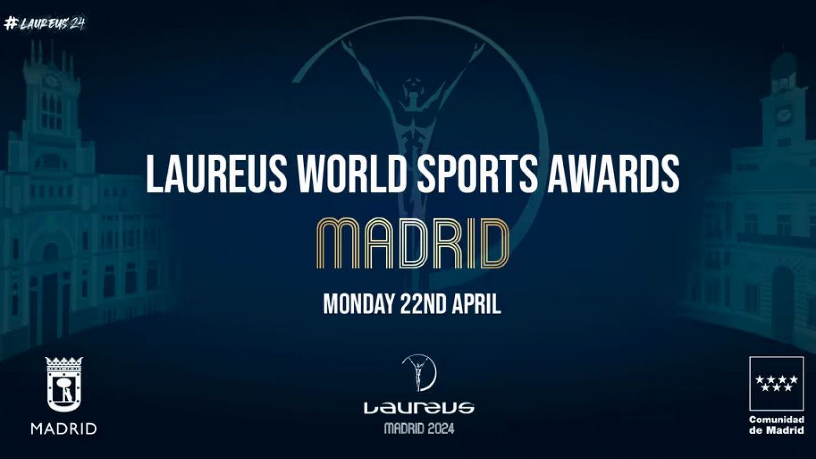 Madrid acogerá la ceremonia de los Premios Laureus 2024