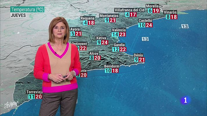 El tiempo en la Comunitat Valenciana 07/02/24