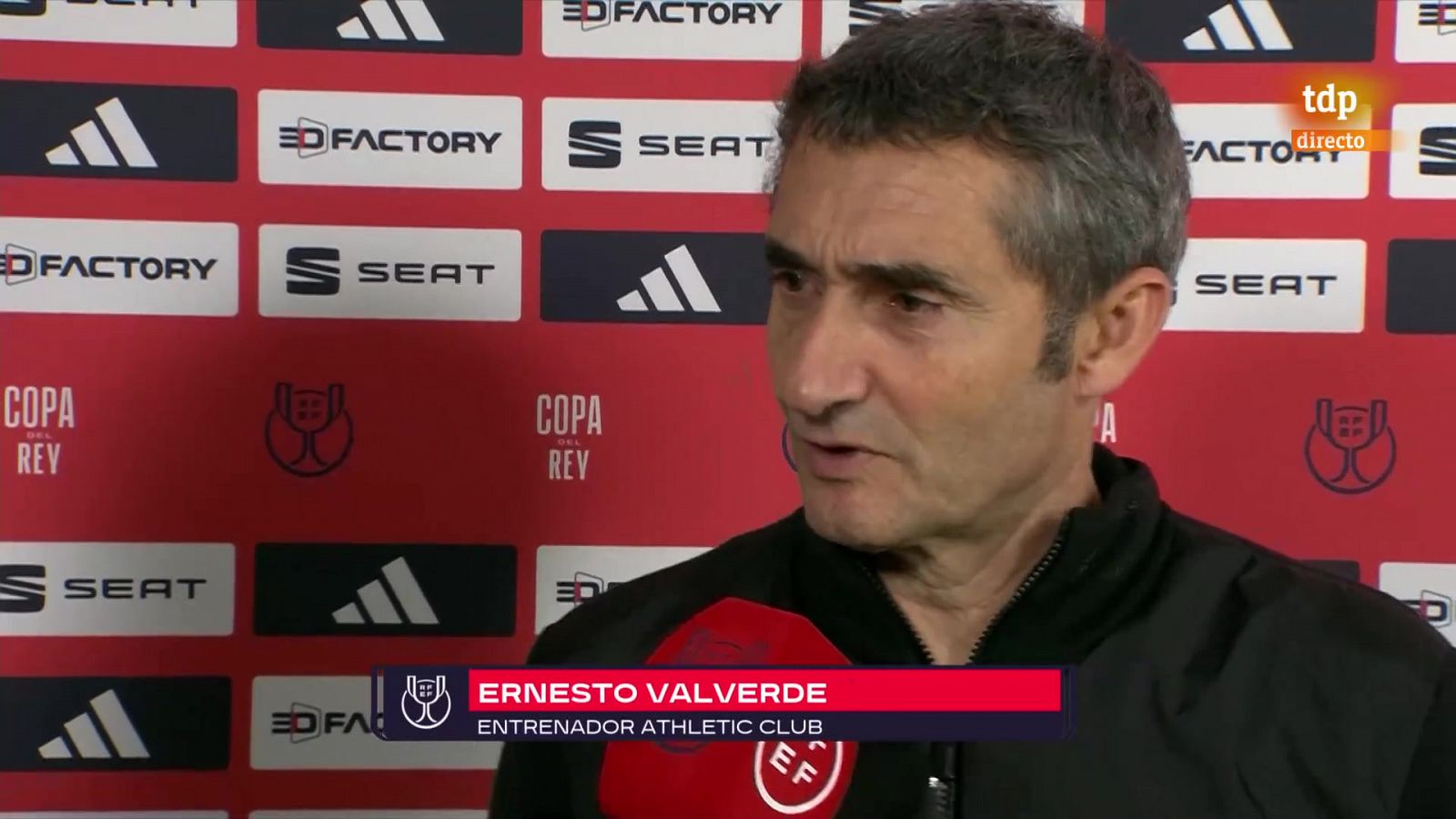 Valverde: "Aquí es complicadísimo ganar, hemos tenido que sufrir" - Copa del Rey | Ver