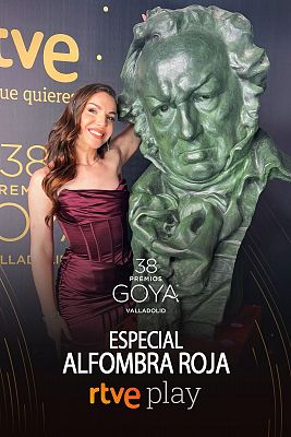 Alfombra roja de los Goya 2024 con Inés Hernand