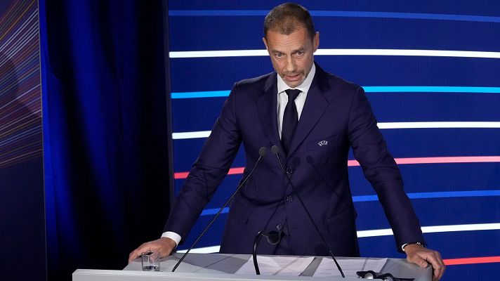 Telediario 1 - Ceferin califica la Superliga como "una liga zombie"