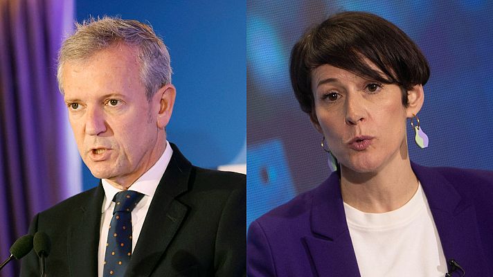 Telediario 1 - Rueda carga contra la oposición y Pontón lo achaca a su "nerviosismo" por las encuestas del 18F