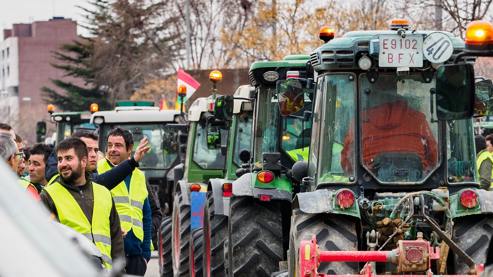 Las protestas de los agricultores se vuelven a repetir por toda España