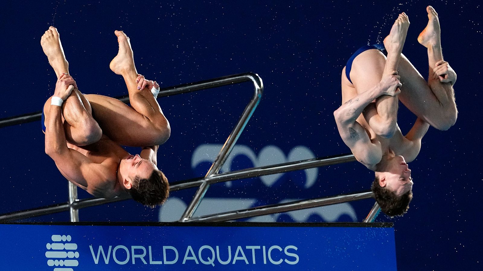 Natación - Saltos Campeonato del Mundo. Final 10m sincronizados masculinos