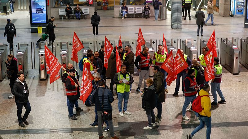Jornada de huelga de Renfe y Adif con 310 trenes cancelados