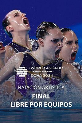Natación - Así ha sido el ejercicio de España en la final libre del Mundial de Doha