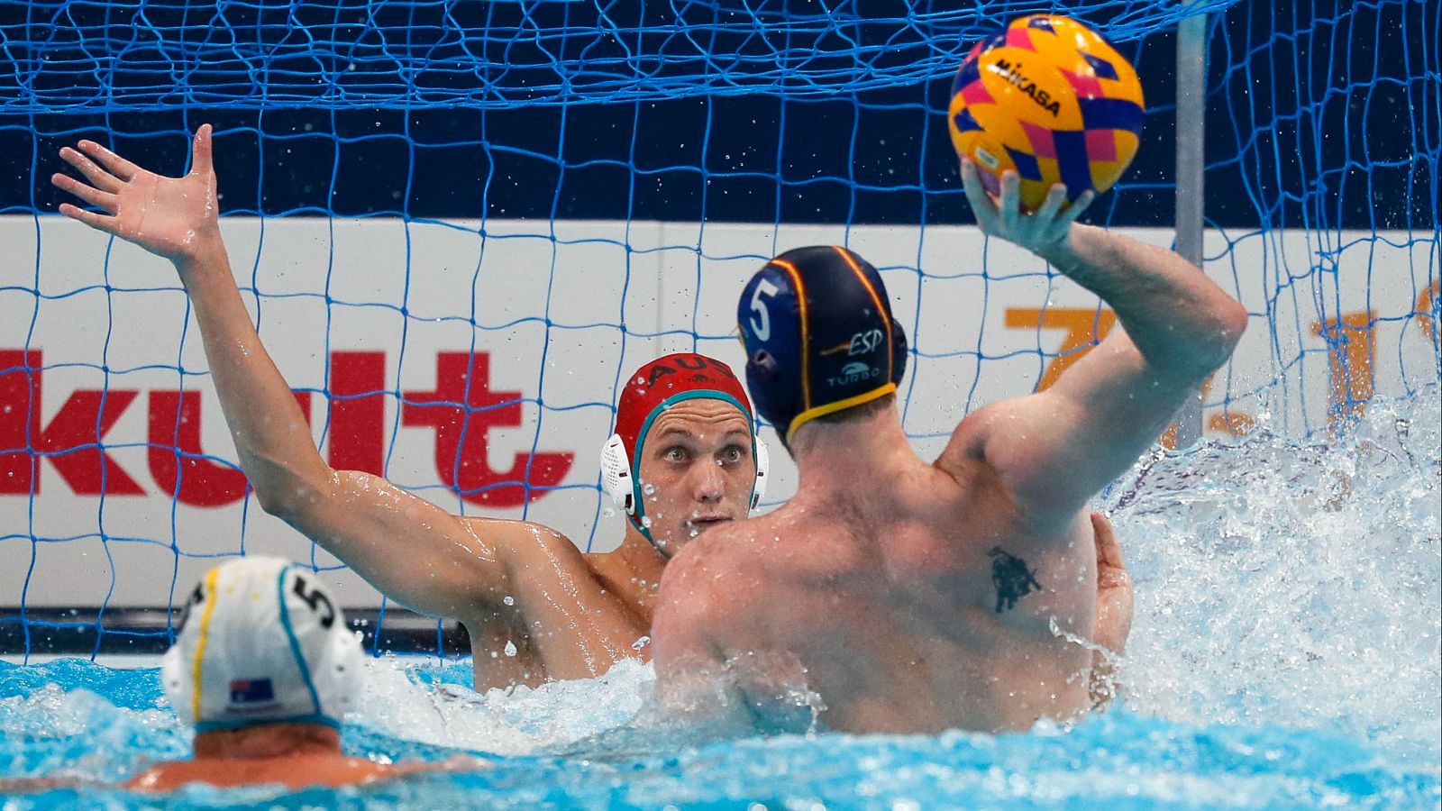 Waterpolo - Campeonato del Mundo masculino. 1ª Fase: Australia - España