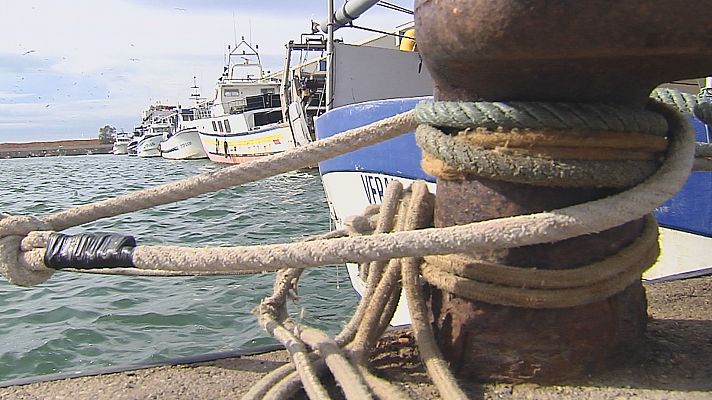 Els pescadors protesten contra la reducció dels dies de pesca decretada per la Unió Europea