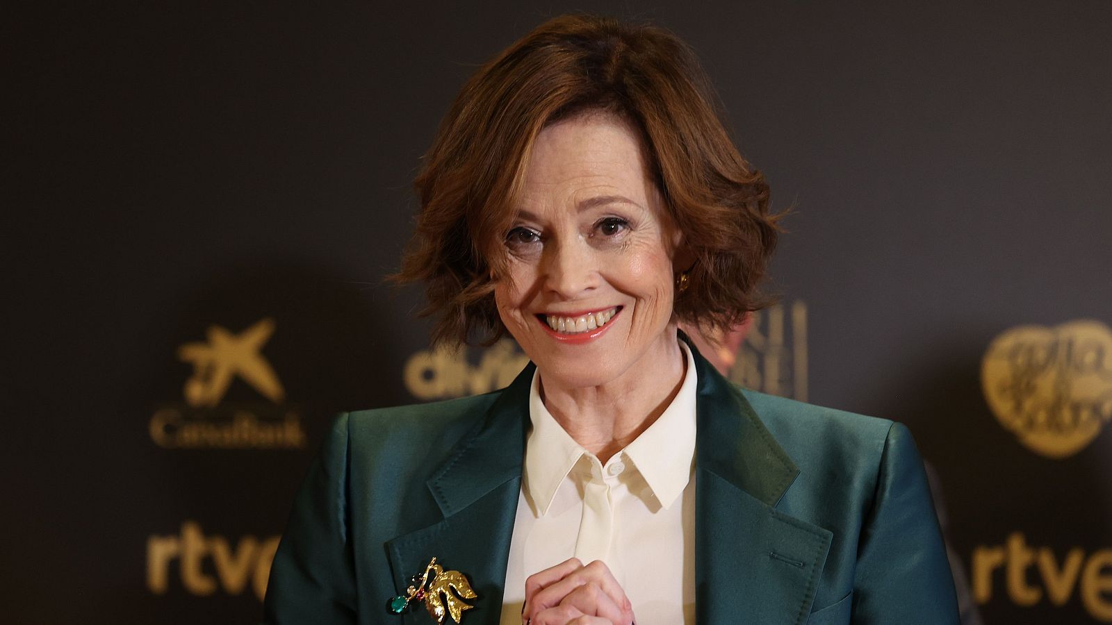 La actriz Sigourney Weaver recoge el Goya Internacional