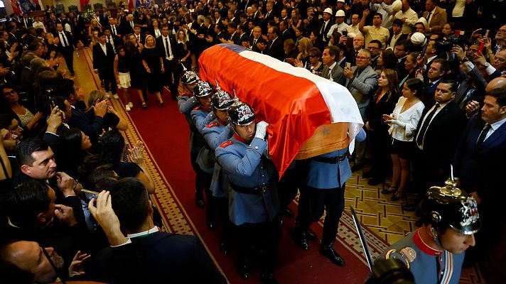 Telediario 2 - Chile despide con un funeral de Estado a Sebastián Piñera
