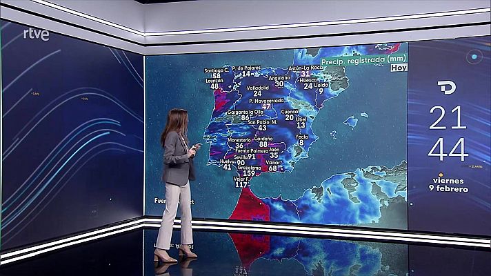 Temperaturas en descenso en el noroeste peninsular