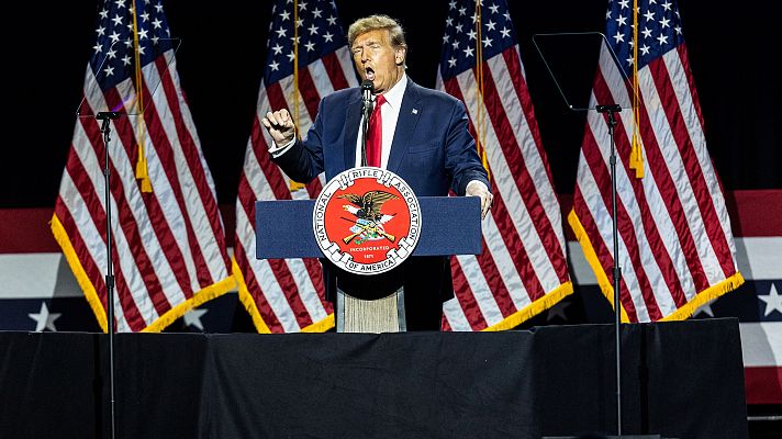 Telediario Fin de Semana - Trump abre debates inéditos en Estados Unidos, sobre su inmunidad ante los tribunales y su candidatura electoral