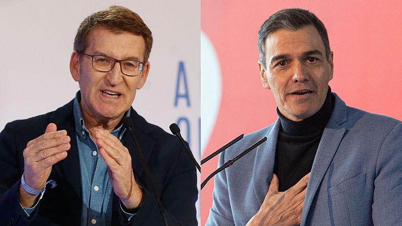 ltimo fin de semana de campaa en Galicia con reproches cruzados entre Feijo y Snchez