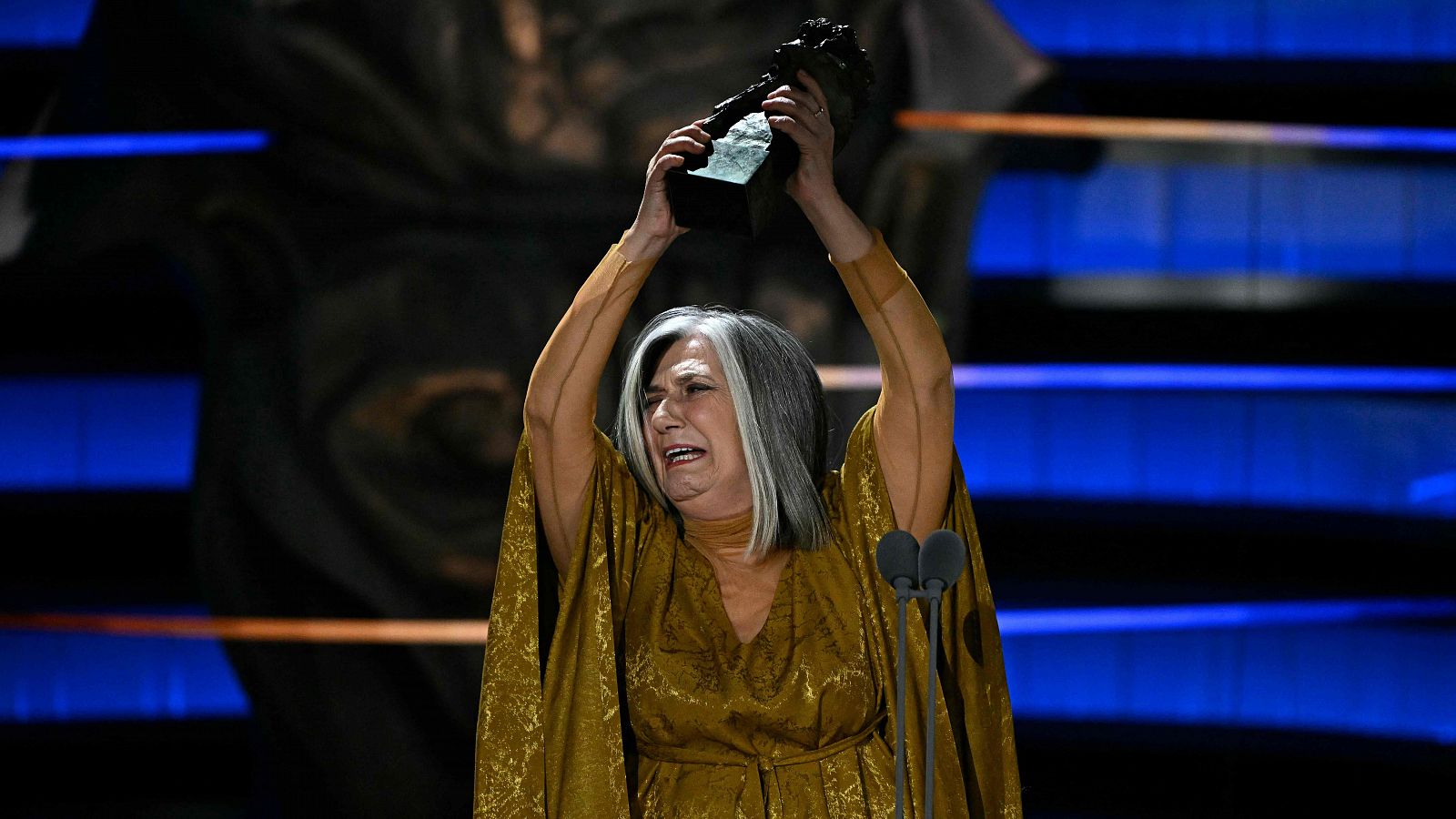 Goya 2024: Ane Gabarain, ganadora del premio a mejor actriz de reparto