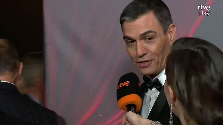 Premios Goya - Goya 2024: El encuentro de Inés Hernand y Pedro Sánchez