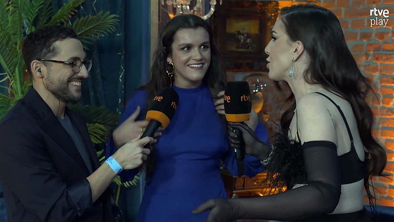 Backstage Premios Goya 2024: Amaia, cantante: "Me siento muy afortunada"