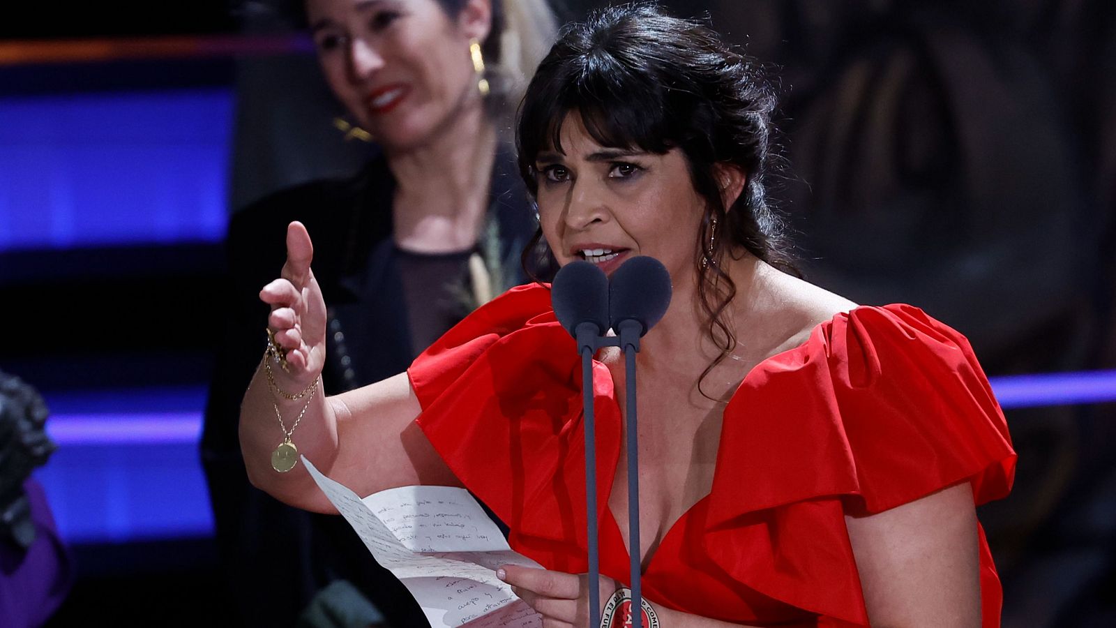 Backstage de los Premios Goya 2024: Janet Novás estaba a punto de dejar la profesión