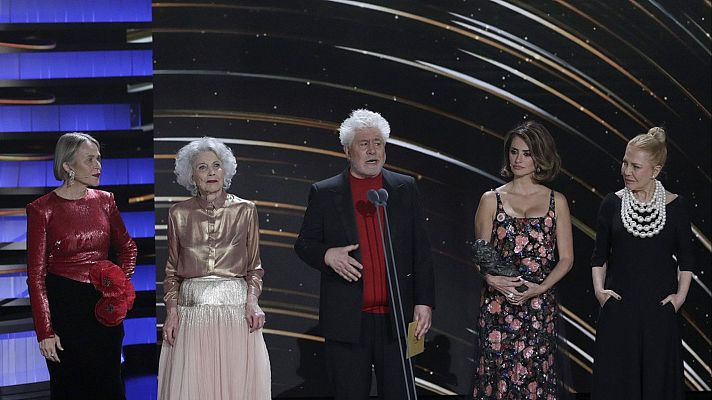 Premios Goya - Almodóvar defiende el cine español en los Goya tras las críticas de Vox: "El dinero que recibimos lo devolvemos"