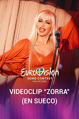 Eurovisión - "Zorra" de Nebulossa, videoclip oficial (Traducción al sueco)