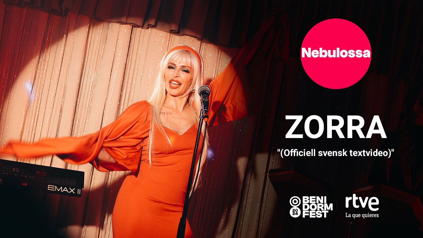 Eurovisión 2024 | Zorra" de Nebulossa, videoclip oficial (Traducción al inglés) - Eurovisión | Ver