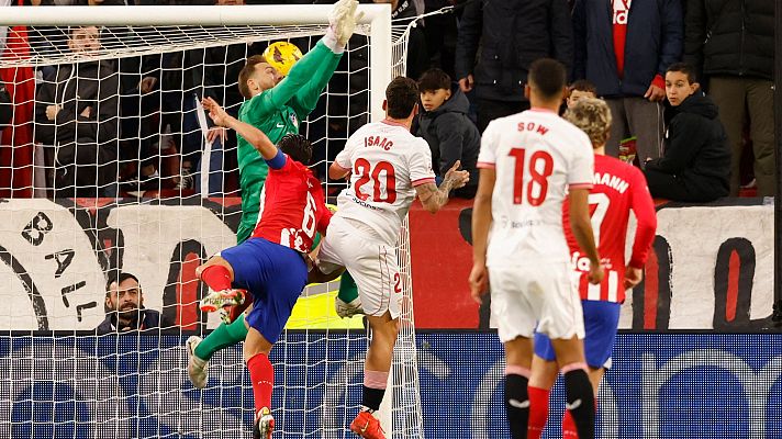Sevilla - Atlético Madrid: resumen partido 24ª jornada Primera
